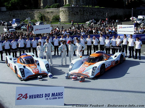 Aston Martin Racing er også i 2010 i Gulf-farver - nu med to biler.